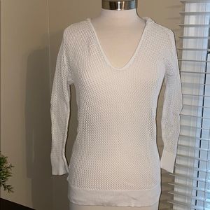 White Ann Taylor Loft Sweater
